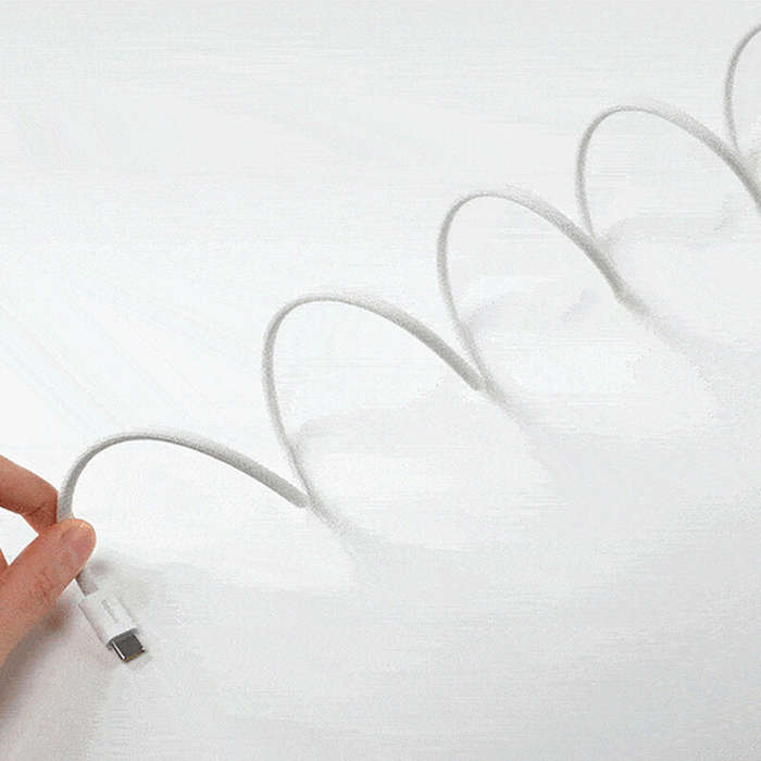 Black - Baseus 100W Type-C to Type-C Magnetic Absorption Cable Fast Charging Data Transmission Tinne