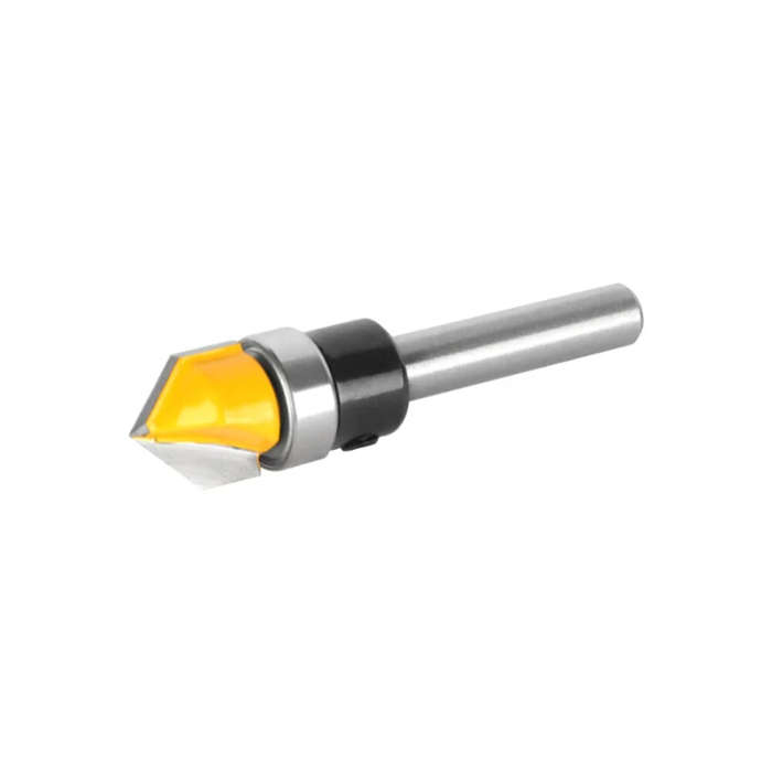 6mm Shank - 6MM 6.35mm 1/4 Inch Shank 90 Degree V Shape Router Bit 1/2 Inch 12.7mm Cutting Diameters
