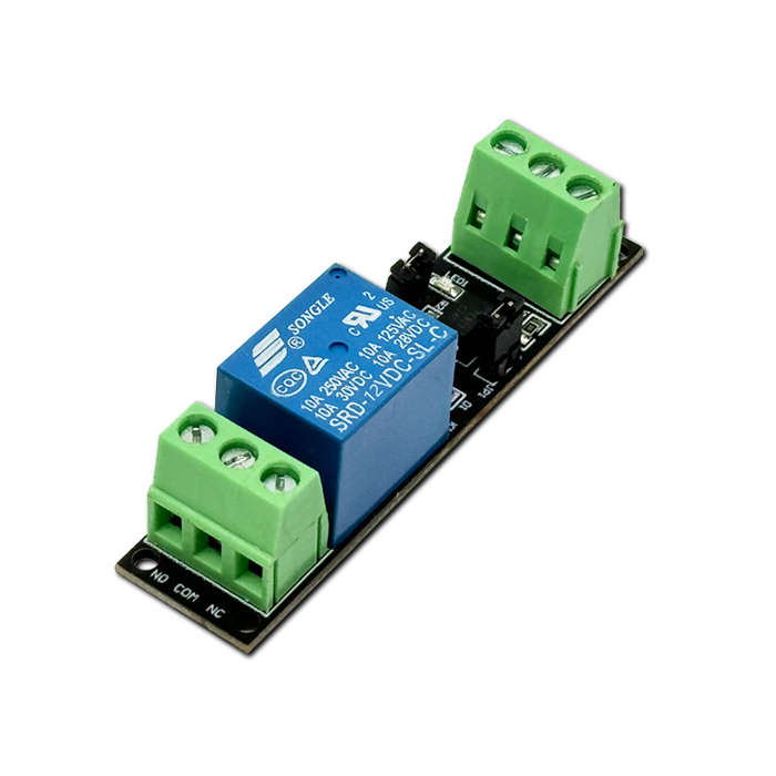 12V - 5V12V/24V 1-Way Relay Module Isolated Drive Control High Level Drive Board