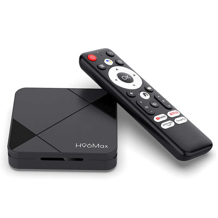 US Plug - H96Max 2+16G Android 14.0 TV Box RK3518 Quad-core Support Wi-Fi 6 & bluetooth-compatible 5