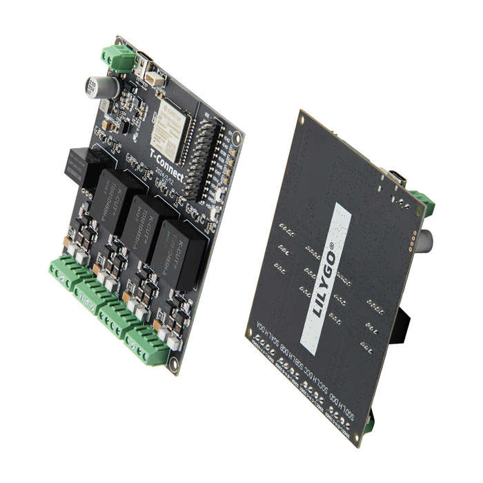 Black - LILYGO T-Connect ESP32-S3 Industrial Control Development Board RS485 CAN Module WiFi bluetoo