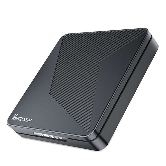 UK Plug - X88 PRO X5M 2+16G Android 14.0 TV Box UHD 3D 8K Amlogic S905X5M Quad-Core Media Player Sup