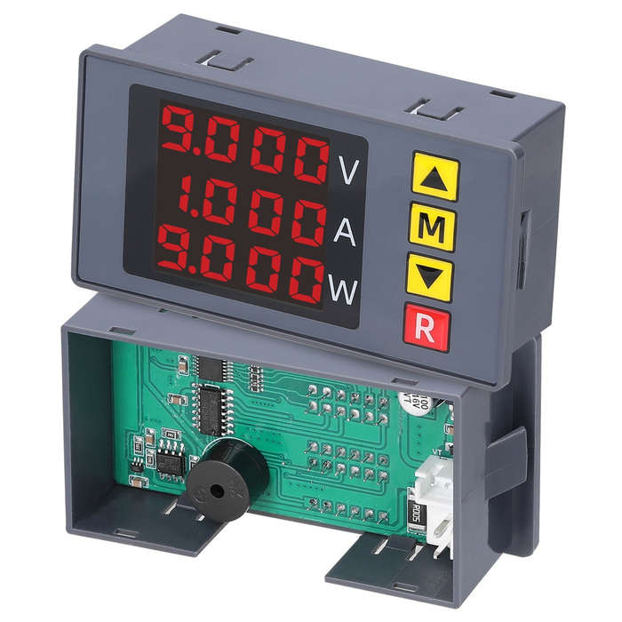 Green - BM730 3in1 Voltage Current Power Meter 4-digit Digital Voltmeter Multifunctional Ammeter wit
