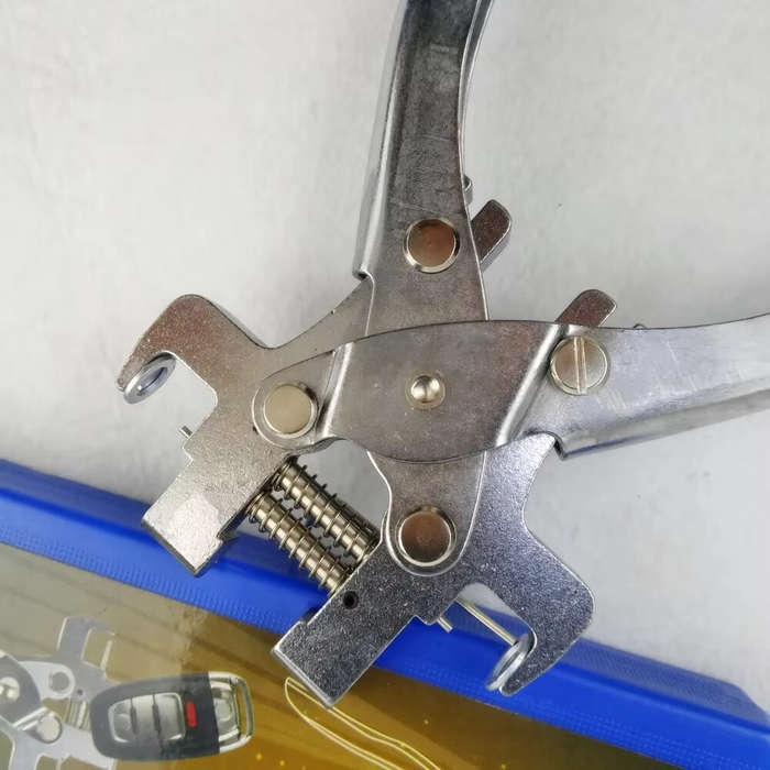 Kit - Car Key Disassembly Plier Tool Replaceable Pins 1.42mm 1.57mm Flip Key Blade Removal Lock Pin