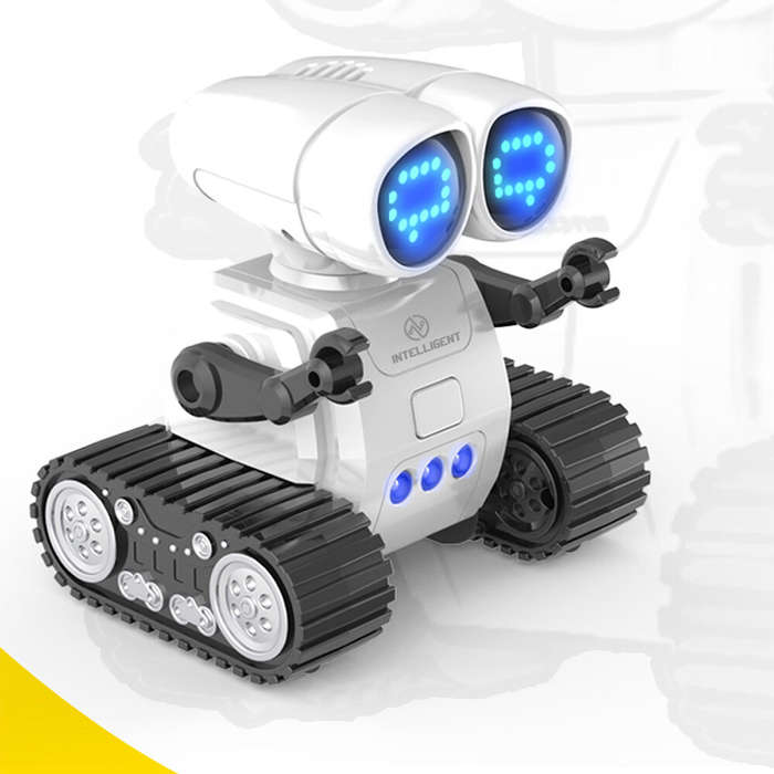 2.4GHz Mini Remote Control Programming Robot Multifunctional LED Lights Control Omnidirectional Marc