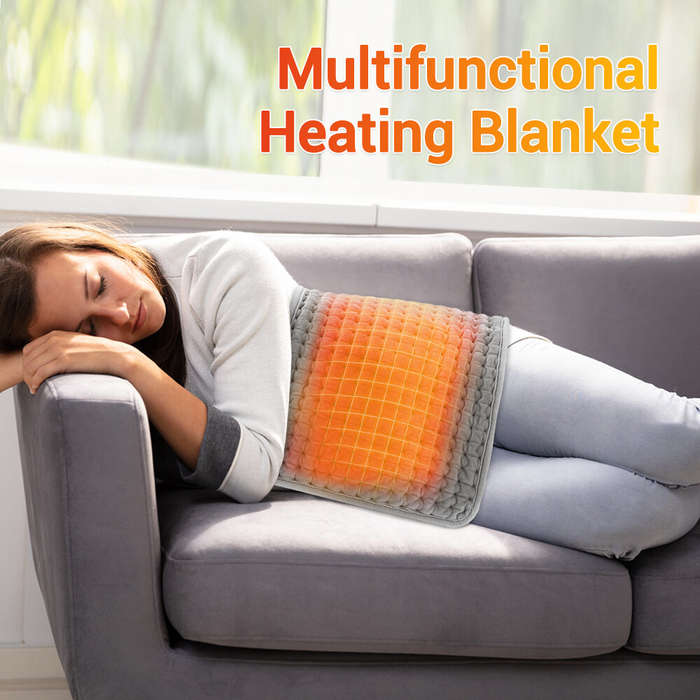 US Plug - Multifunctional Heating Pad Physiotherapy Electric Blanket Heating Waist Belt 9-Speed Temp