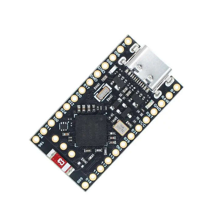 Black - Promicro NRF52840 Development Board Compatible With Nano V2.0 bluetooth Charging Management