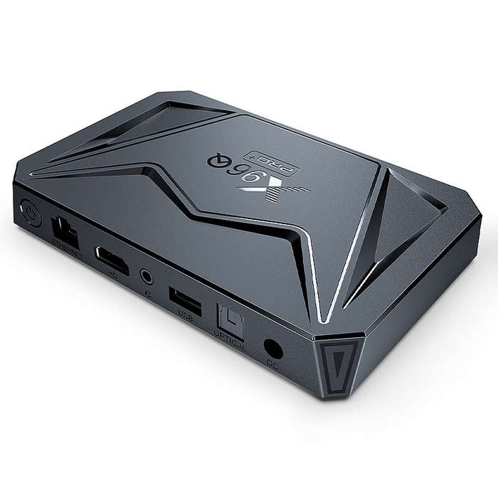 US Plug - X96Q PRO+ 4+64G Android 14.0 TV Box Allwinner H728 Octa-core Support WiFi6 & BT5.X 8K 3D V