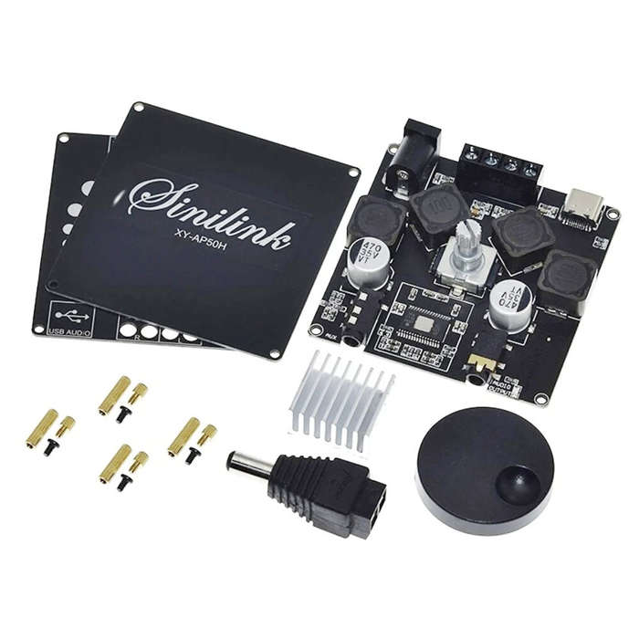 3Pcs XY-AP50H 50W+50W HIFI bluetooth 5.0 Wireless Audio TPA3116D2 Digital Power Amplifier Stereo boa