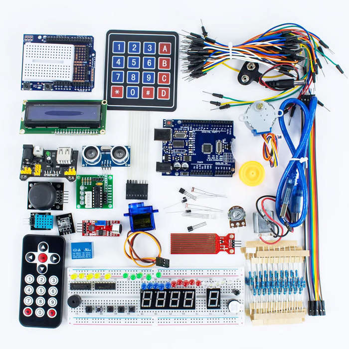 with box - RFID UNOR3 Microcontroller For Starter Kit DIY Electronic Kit Power Module Accessories De