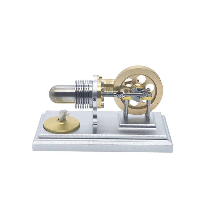 OKMO J06C World's Smallest Horizontal Mini Stirling Engine Model Science Discovery Toys