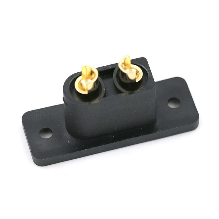 5 PCS Amass XT90E-M XT90 Male Connector Plug with Fixing Mounting Hole