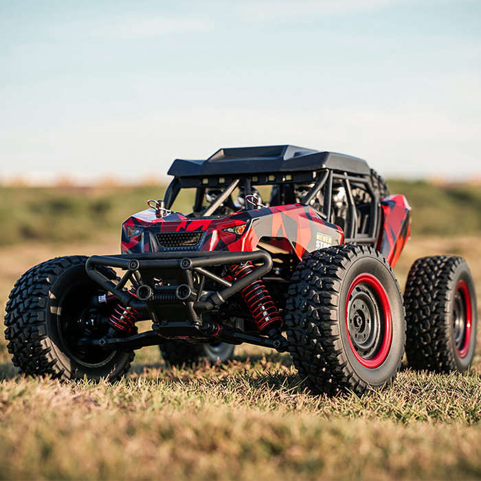 Black - JJRC Q141 1/16 2.4G 4WD Off Road High Speed RC Car Racing Desert Electric Vehicle Models w/