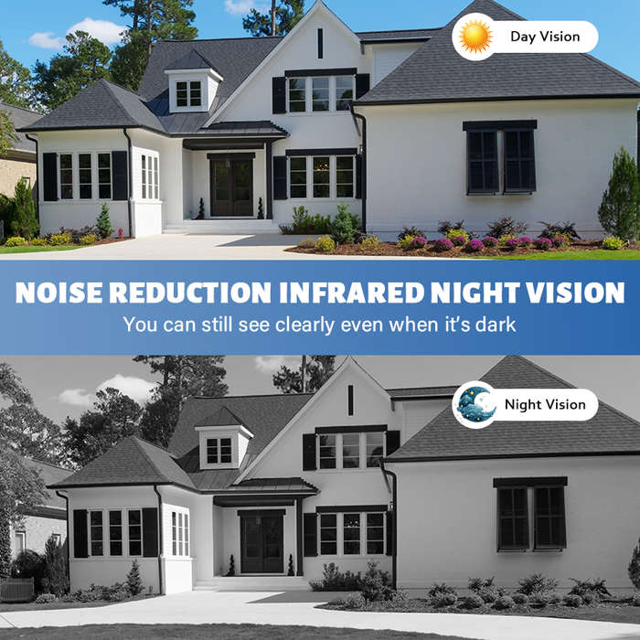 Black - Y8-KP1 Wireless Video Doorbell 720p HD Camera Battery Powered Night Vision Two-Way Audio Int