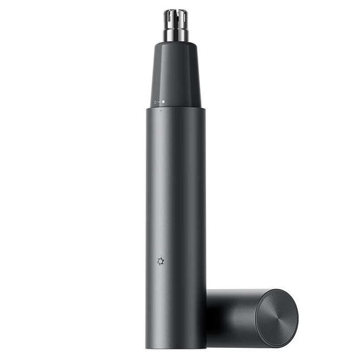 Black - Xiaomi MIJIA Electric Nose Hair Trimmer Rechargeable Nose Hair Trimmer Blade Magnetic Suctio