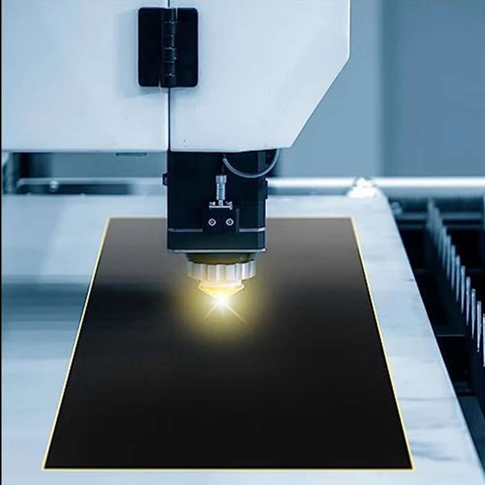 Black - Black Laser Engraving Marking Paper 36x24cm High Visibility Easy Application for Metal Glass