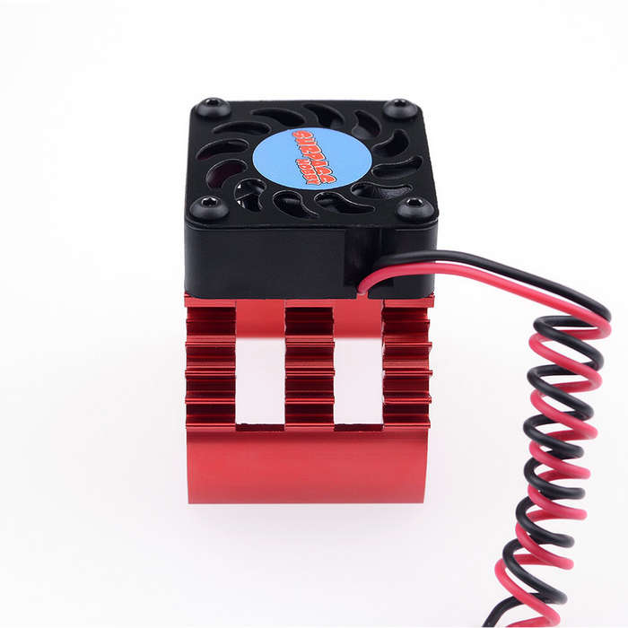 Orange - SURPASS HOBBY New 36 Series Heatsink Fan Cooling For 1/10 HSP HPI tamiya FS Kyosho Yokomo W