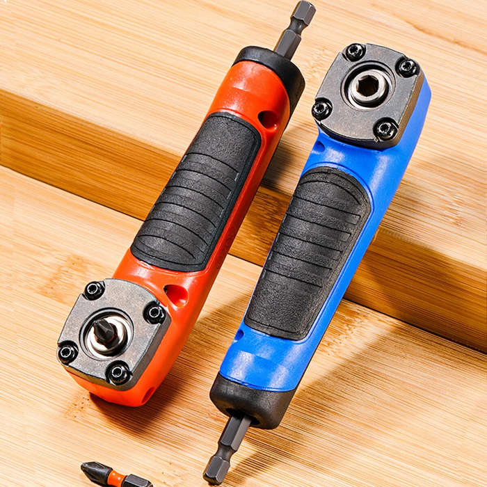Blue - Multifunctional Electric Corner Screwdriver 90 Degree Right Angle High Torque Adjustable Magn