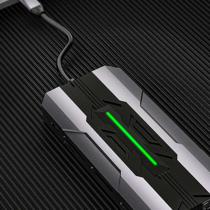 13-in-1 USB 3.0 Type-C Docking Station with USB2.0*2 USB3.0*2 USB-C Data PD100W USB-C 4K@30Hz HDMI 1