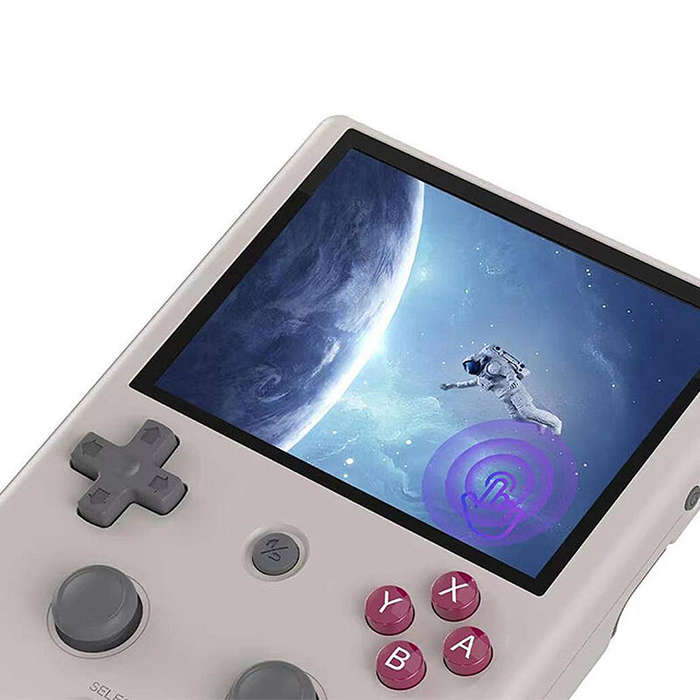 ANBERNIC RG405V 4G+128G Handheld Game Console with Hall Joystick 4 inches IPS Touch Screen Unisoc Ti