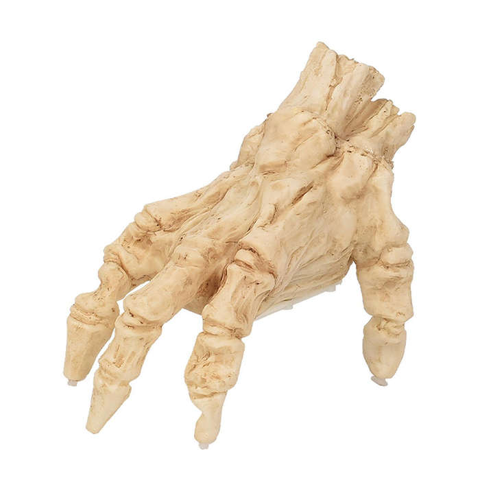 Warm Light - Induction Crawling Ghost Hand with LED Light Halloween Skeleton Hand Realistic Hallowee