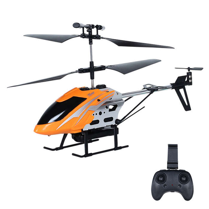 Blue - SY012 2.4G 4CH Alloy Remote Control Helicopter RTF