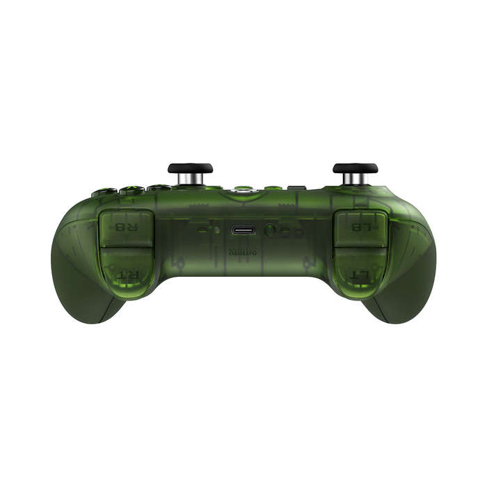 Black - 8BitDo Xbox Ultimate X-Pro Tri-mode Game Controller Dual Hall Effect Triggers and Joysticks