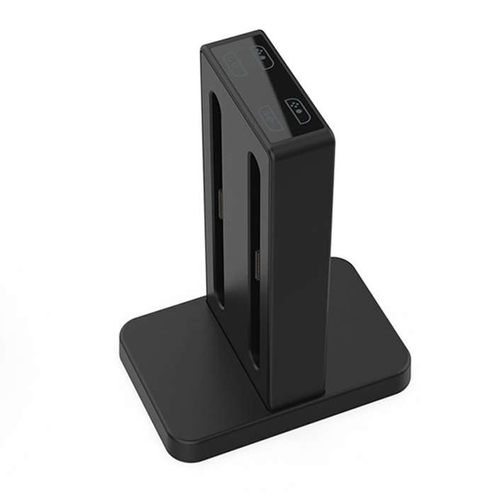 Black - DOBE TNS-3192B Switch2 Left and Right Handle Charging Dock Small Four Controller Magnetic Ch