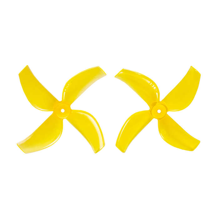 1.0mm - 4 Pairs GEMFAN 1613 40mm 1.6 Inch 4 Blade PC Propeller 1mm / 1.5mm for FPV Racing Drones Com