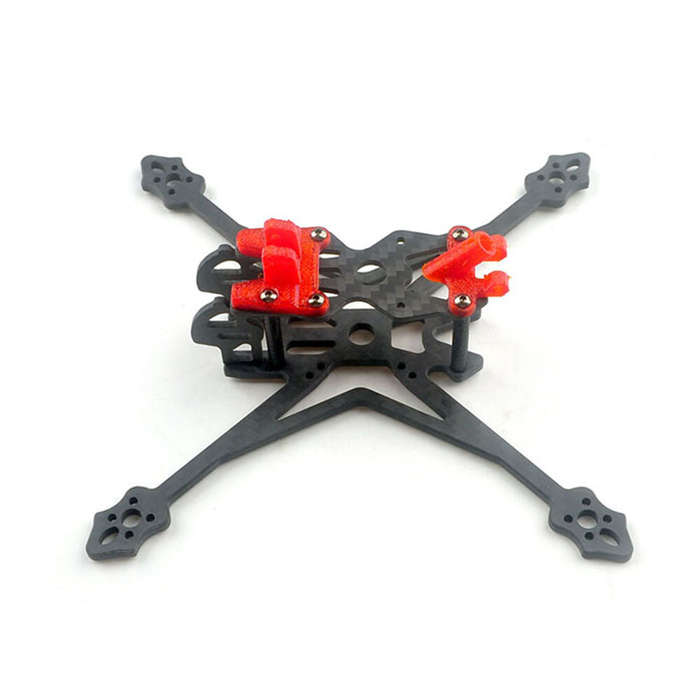 Frame Kit - Happymodel Crux35 Spare Part 150mm Wheelbase 3K Carbon Fiber 3.5 Inch Frame Kit for RC F