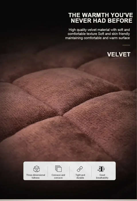 Beige - Universal Car Front Seat Cover Set Winter Plush Set Non-slip Plush Seat Cover Winter Warm Se