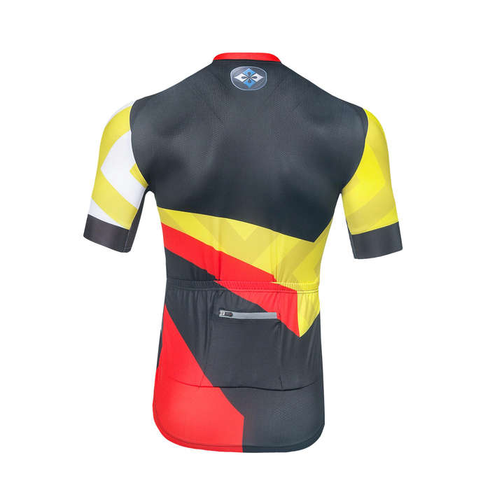 3XL - XINTOWN Men's Cycling Short Sleeve Shirt Quick-Drying Moisture Wicking Fabric with Various Col