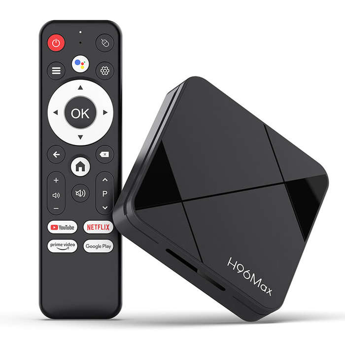 US Plug - H96Max 2+16G Android 14.0 TV Box RK3518 Quad-core Support Wi-Fi 6 & bluetooth-compatible 5