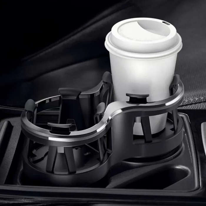 Car Cup Holder One Drag Two Drink Beverage Holder Car Drink Bottle Cup Holder Water Bottle Mount Sta