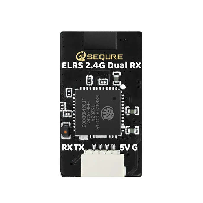 2.4GHz Dual RX & 80mm*2 - SEQURE 2.4GHz Dual RX True Diversity Dual Antenna Long Range High Refresh
