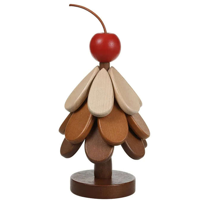 Type A - Wooden Foldable Star / Cherry Style Christmas Tree Creative Heat Insulation Mat Set Dining
