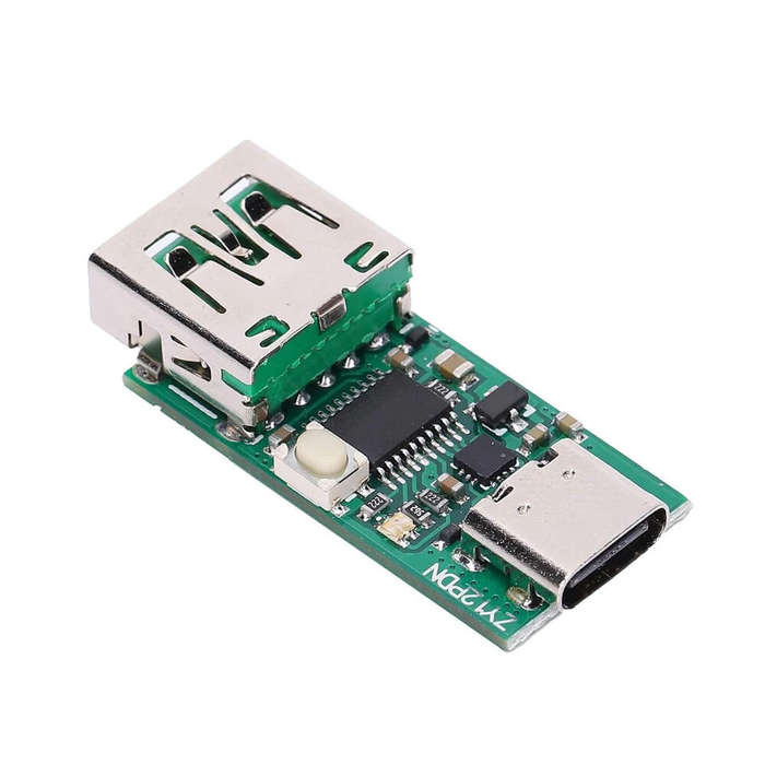 With USB Port - ZY12PDN Charging Module Type-C USB-C PD2.0 3.0 To DC USB Deception Fast Charge Trigg