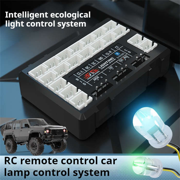 Black - SG PINECONE FORSET RC Car Parts Intelligent Ecological LED Light Lamp Control System Board B