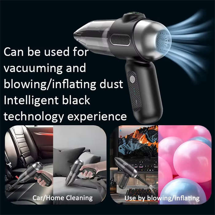 White - 5in1 Multifunctional Wireless Handheld Vacuum Cleaner - D11 Pro | 15000PA Strong Suction | R