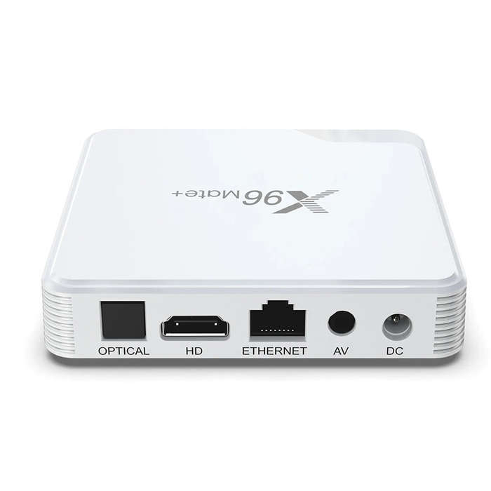US Plug - X96 Mate+ 2G+16G Android 14.0 TV Box Allwinner H618 Quad-core Support 6K Ultra HD Wi-Fi 6