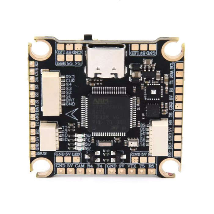 F405+60A - 30.5x30.5mm F405 F4 Flight Controller with 5V 10V BEC Output & 60A BLS 4in1 3~6S ESC Stac