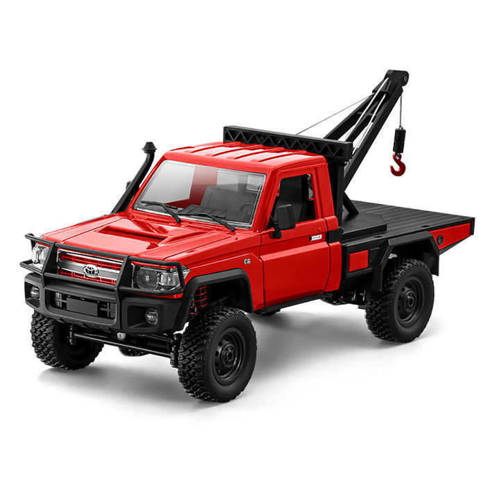 Red - MNRC MN82T 1/12 2.4G 4WD RC Car for TOYOTA LC79 Rock Crawler RTR LED Light Climbing Off-Road T