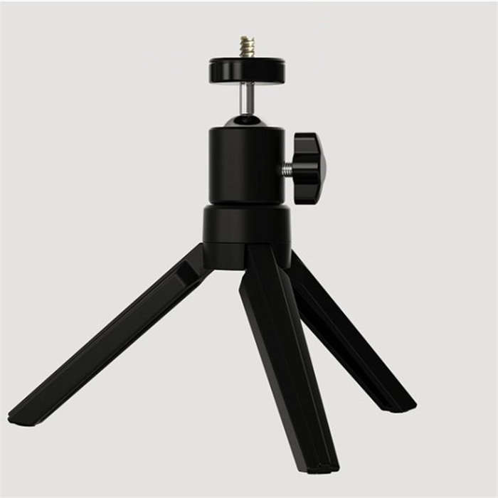 Black - YG300 360 Gimbal Rotary Projector Stand Bracket 180mm Height 92g Lightweight Alloy ABS Proje