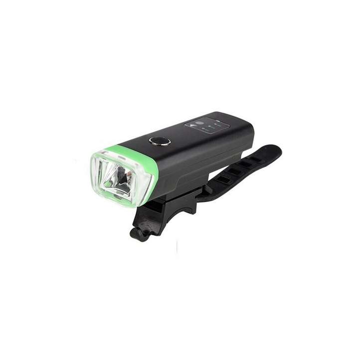 Black - 2000mAh Induction Bike Light Front USB Rechargeable Smart Headlight High Lumen LED Bicycle L