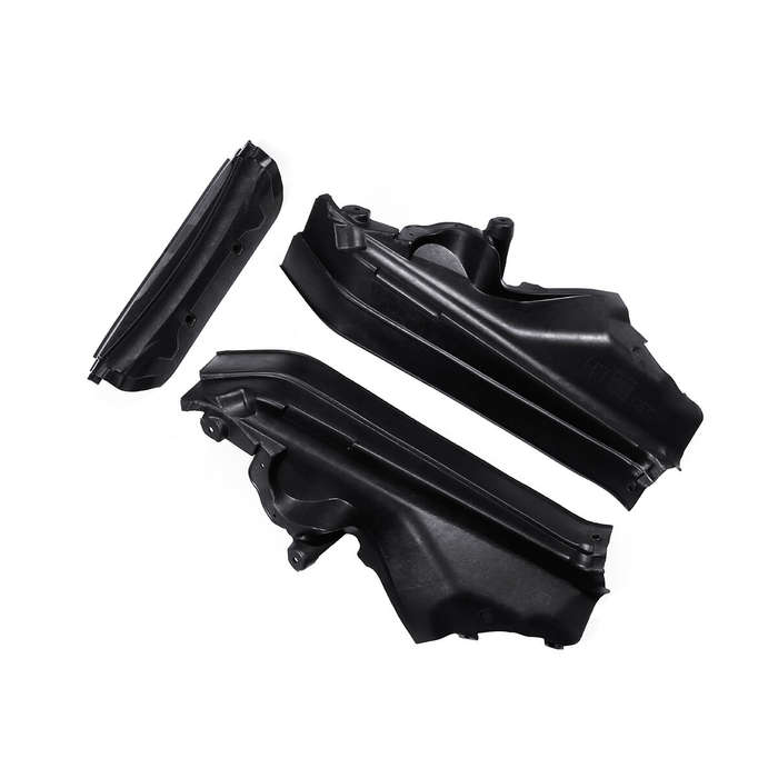 3pcs Engine Upper Cover Compartment Partition Panel Set For BMW X5 X6 E70 E70N E71 Car 51717169420 5