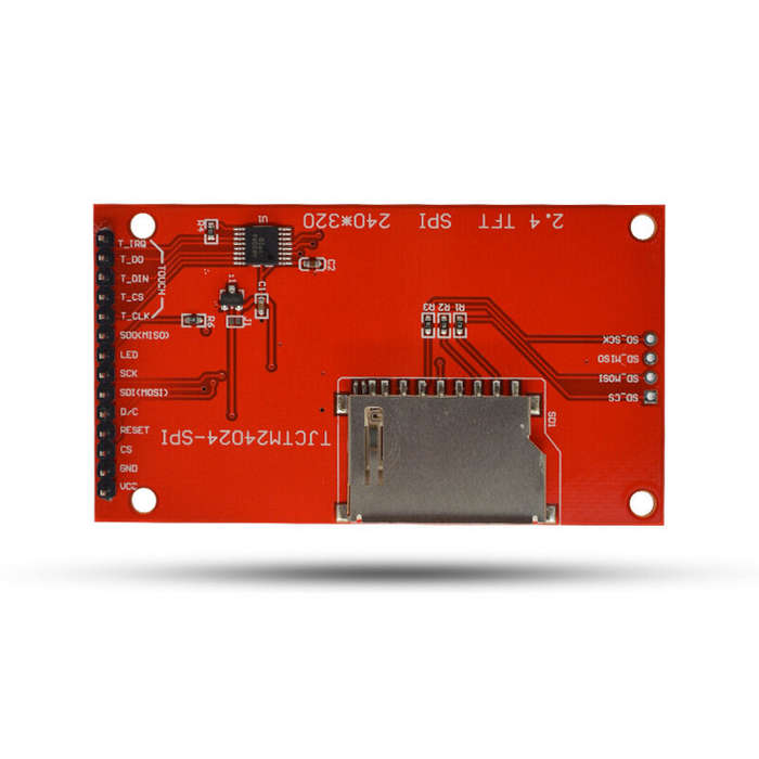 2.4inch 240*320 ILI9341V Smart Display Screen 2.4'' SPI Serial TFT LCD Module With/Without Touch Dis