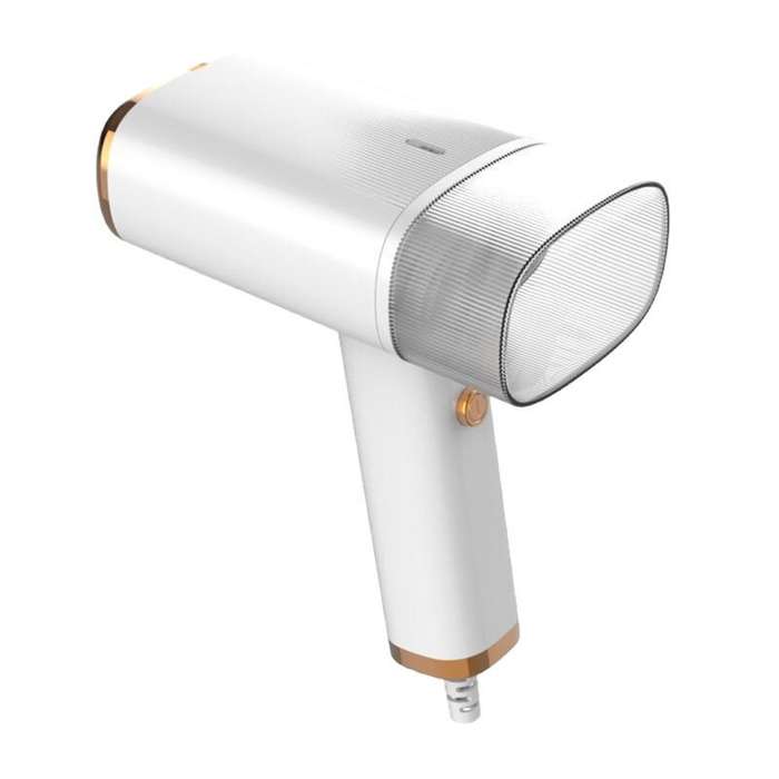 White - Portable Fabric Steamer 120ml Handheld Travel Clothes Steamer Fast Heating 1000W Compact Ste