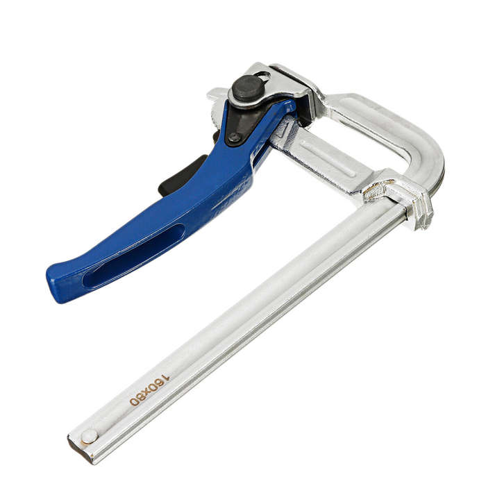 200mm - 120mm-400mm Quick Guide Rail Clamp Woodworking F Clamp Quick Clamping for MFT and Guide Rail