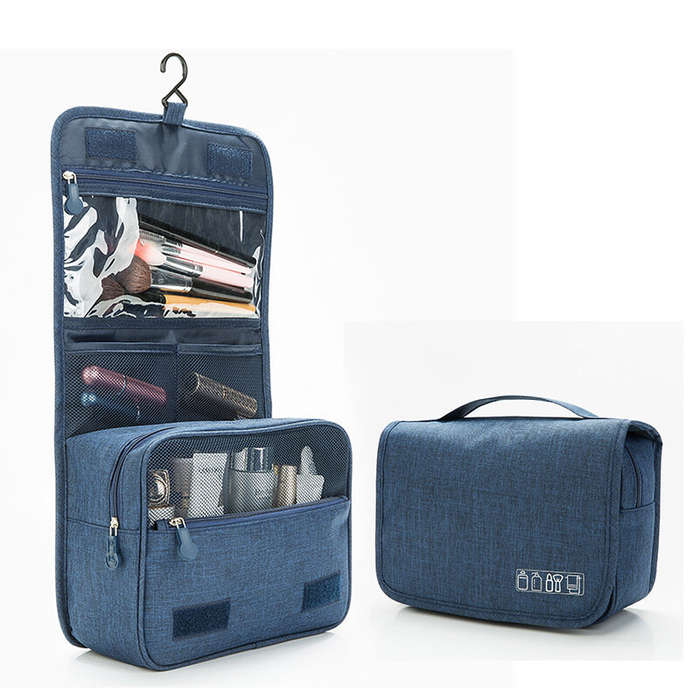 Black - Multifunctional Division Digital Bag Data Cable Storage Bag Travel Charging Treasure Earphon