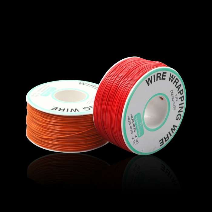 Orange - 250m 30AWG Red/Black/Yellow/Blue/Green/White/Purple/Orange OK Line Circuit Board Flyer Wire